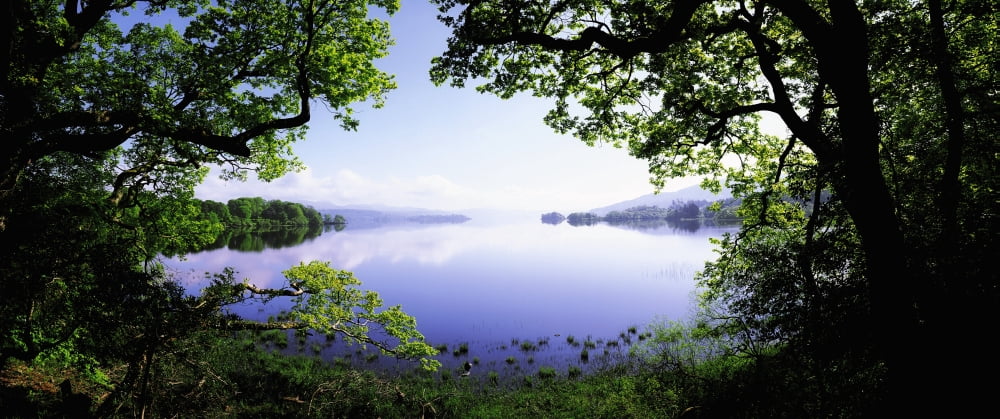 Lough Gill Co Sligo Ireland Irish Landscape Canvas Art - The Irish Image Collection Design Pics (44 x 18)