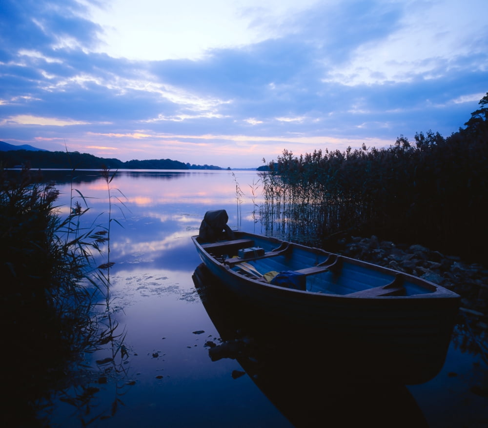 Lough Leane Lakes Of Killarney Co Kerry Ireland Lake At Sunset Canvas Art - The Irish Image Collection Design Pics (32 x 28)
