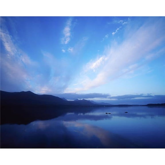 Lough Leane Lakes of Killarney Macgillycuddys Reeks County Kerry Ireland Poster Print by The Irish Image Collection - 34 x 26 - Large