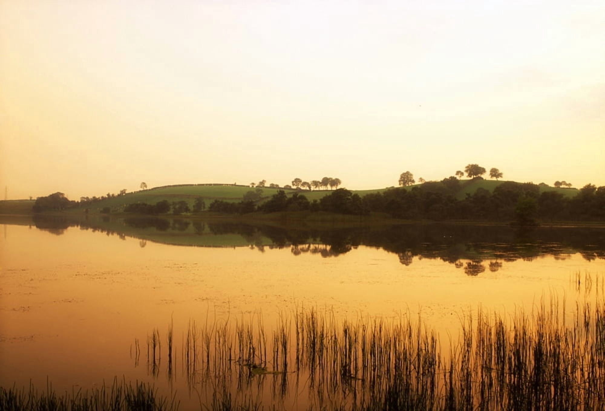 Lough Muck County Tyrone Ireland Canvas Art - The Irish Image Collection Design Pics (36 x 24)