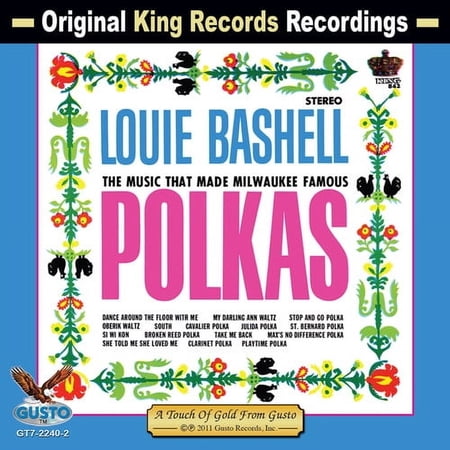 Louie Bashell - Polka at It's Best - Folk Music - CD