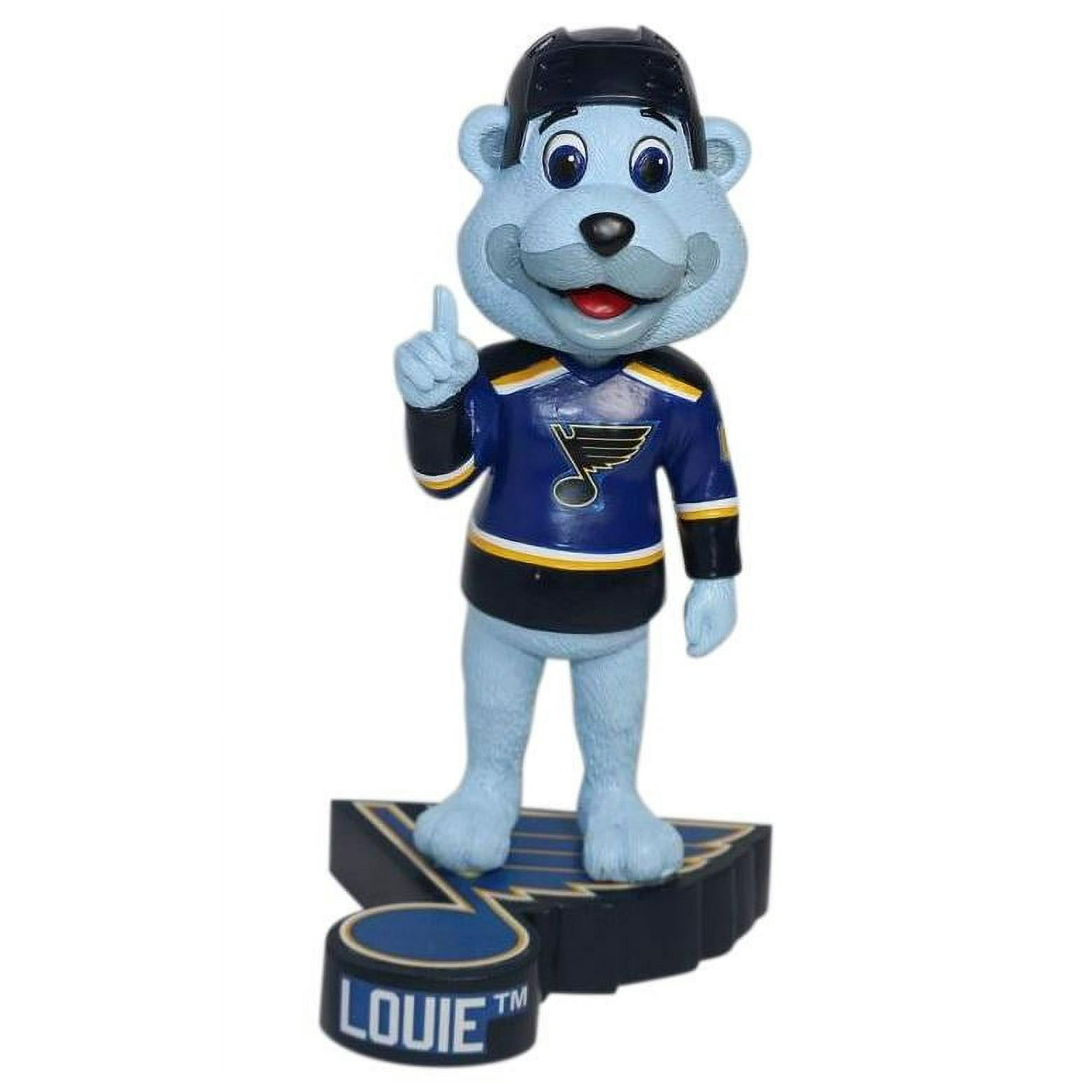 Louie St. Louis Blues Logo Base Bobblehead NHL
