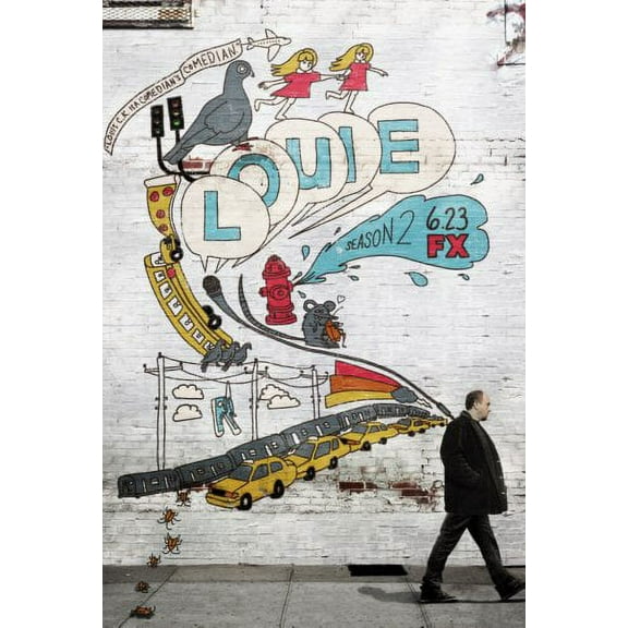 Louie poster 24x36 24inx36in Louis Ck Color Category: Multi, Unframed, Ages: Adults Z Posters, Rectangle