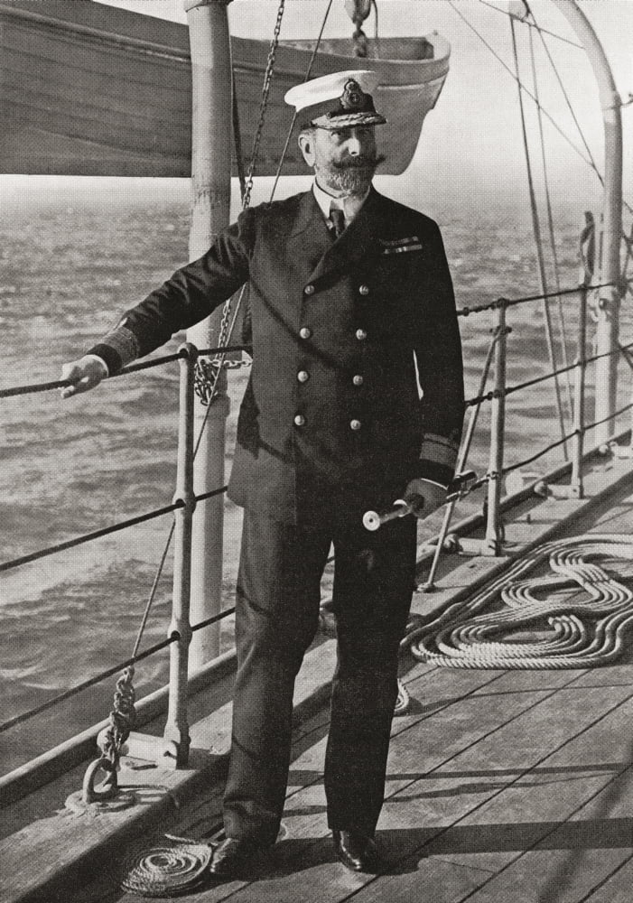 Louis Alexander Mountbatten 1St Marquess Of Milford Haven 1854 Canvas Art - Ken Welsh Design Pics (26 x 36)
