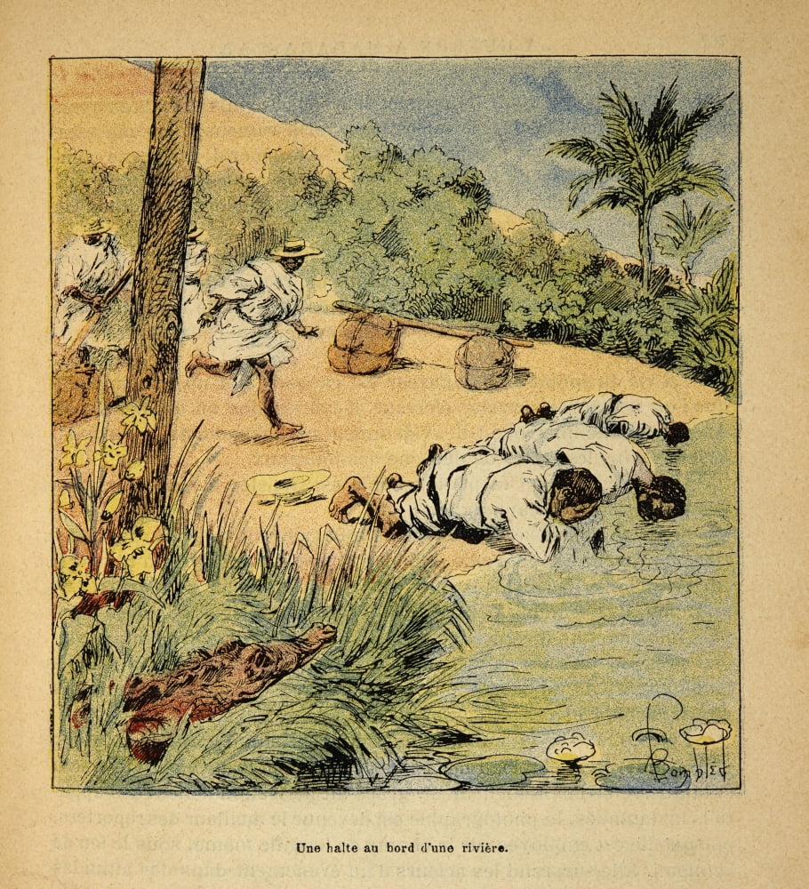 Louis Bombled (1862-1927) Canvas Art - (18 x 24)