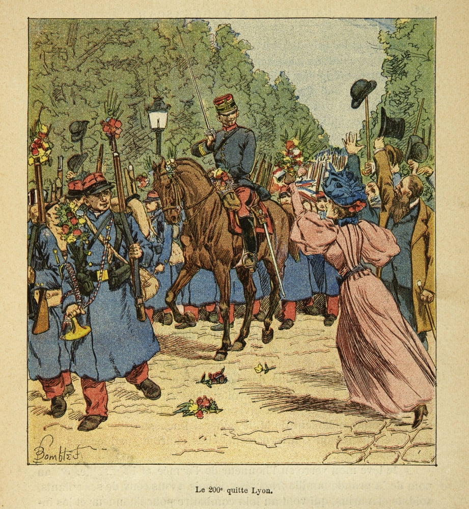 Louis Bombled (1862-1927) Canvas Art - (24 x 36)