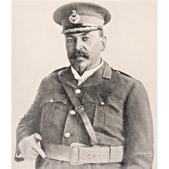 Louis Botha 1862 To 1919 First Prime Minister of The Union of South Africa From The War Illustrated Album Deluxe Published London 1916 Poster Print - 13 x 15