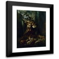 thumbnail image 1 of Louis Candide Boulanger 11x14 Black Modern Framed Museum Art Print Titled - La Ronde Du Sabbat (1861), 1 of 5
