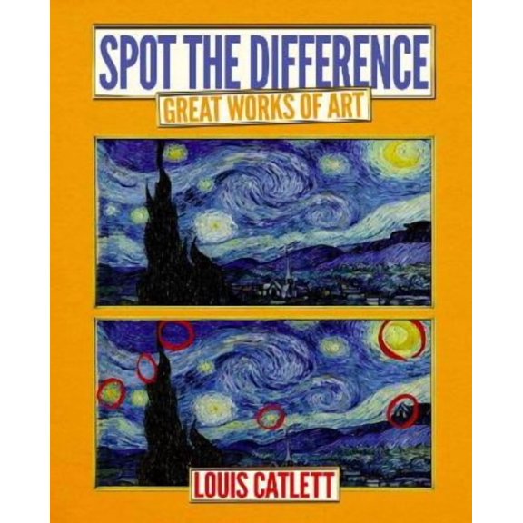 Louis Catlett Great Works of Art: Spot the Difference (Paperback)