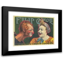 Louis Charbonnier 14x11 Black Modern Framed Museum Art Print Titled - Filip Cavesi