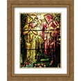 thumbnail image 1 of Louis Comfort Tiffany 2x Matted 20x24 Gold Ornate Framed Art Print 'The Baptism of Jesus', 1 of 2