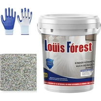 Louis Forest Epoxy Floor Paint, 2025 New Epoxy Colored Sand Floor Paint, 0.5 Kg High-Gloss Marble Effect Garage FloorPaint Self Leveling for Indoor and Outdoor (0.5KG)