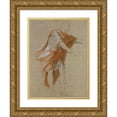 thumbnail image 1 of Louis Galloche 15x18 Gold Ornate Wood Frame and Double Matted Museum Art Print Titled - Coriolanus Standing (ca. 1747), 1 of 4