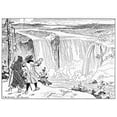 thumbnail image 1 of Louis Hennepin. Nfrench Missionary And Explorer In America. Father Hennepin At Niagara Falls In 1678., 1 of 3