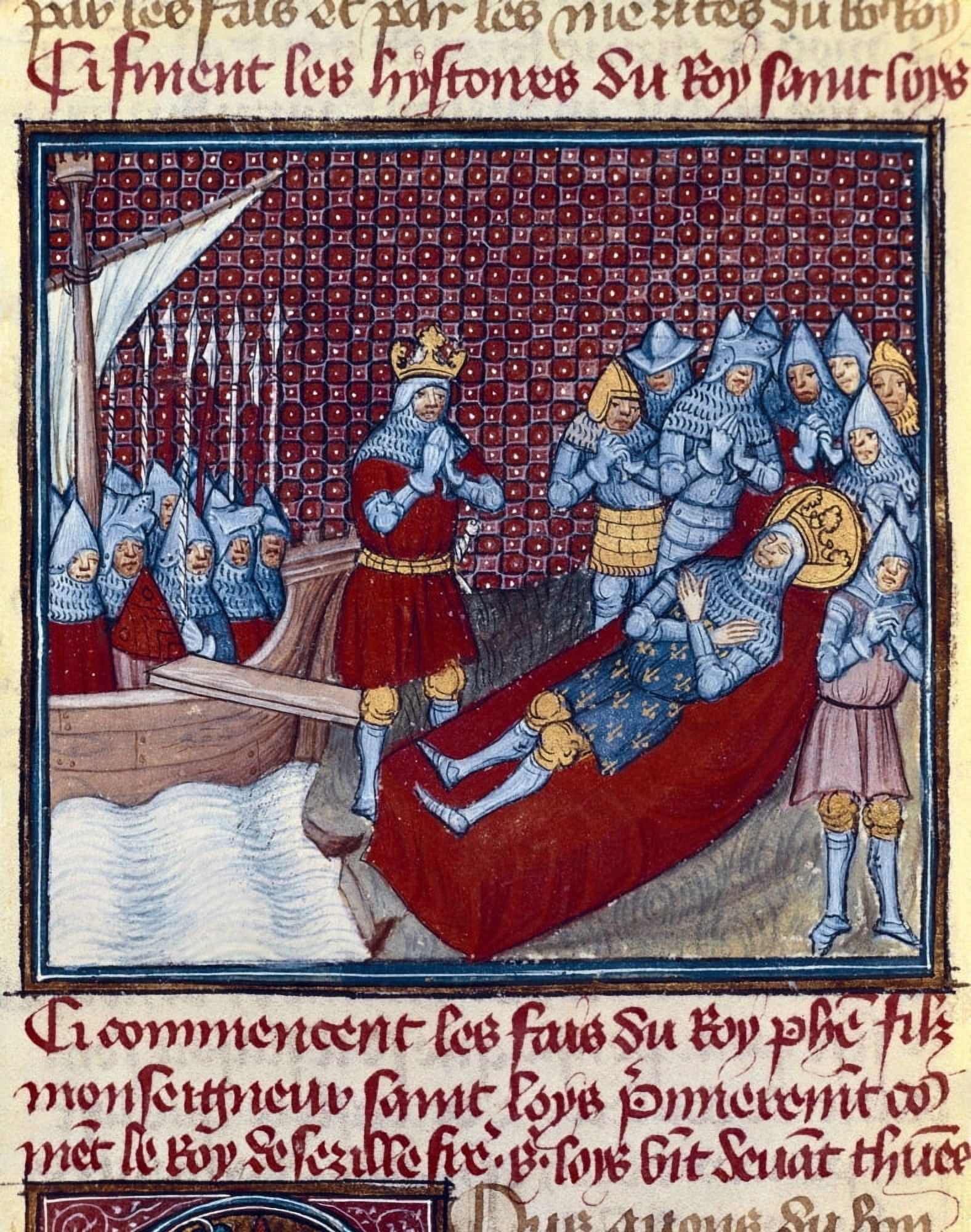 Louis Ixsaint Louisof France (1214-1270) Canvas Art - (18 x 24)
