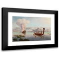 thumbnail image 1 of Louis John Steele 18x13 Black Modern Framed Museum Art Print Titled - The Blowing Up of the Boyd, 1 of 5