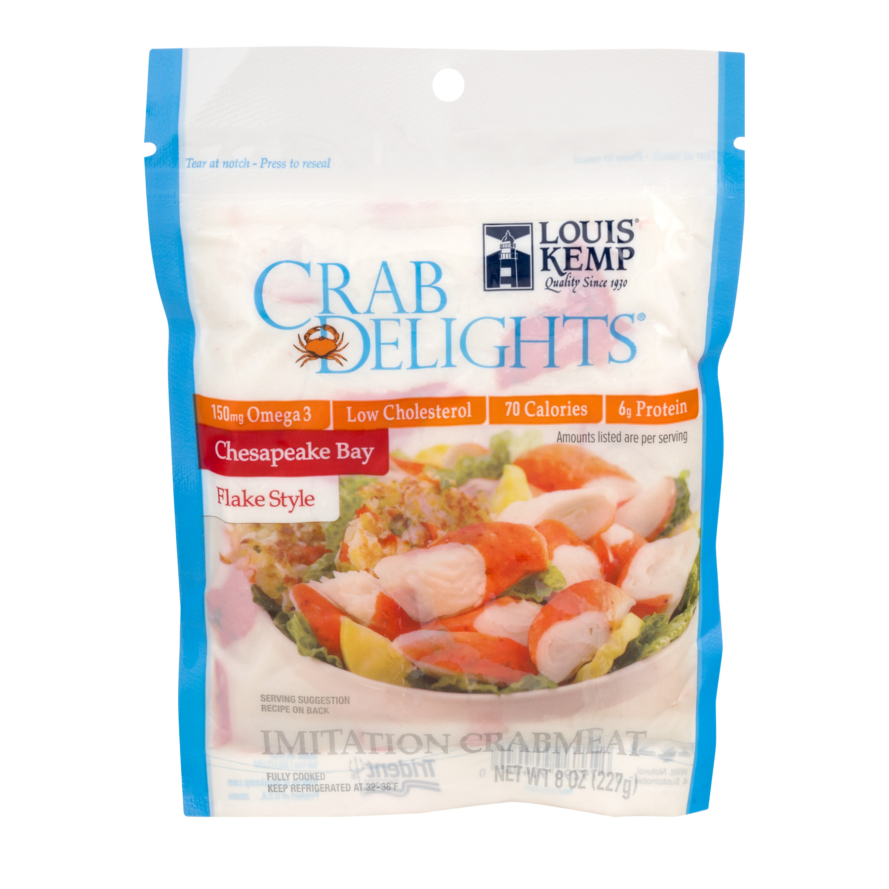 Louis Kemp Crab Delights Chesapeake Bay Crabmeat Flake Style - image 1 of 6