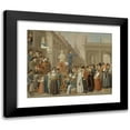 thumbnail image 1 of Louis Léopold Boilly 18x15 Black Modern Framed Museum Art Print Titled - The Platform (1800-1805), 1 of 5