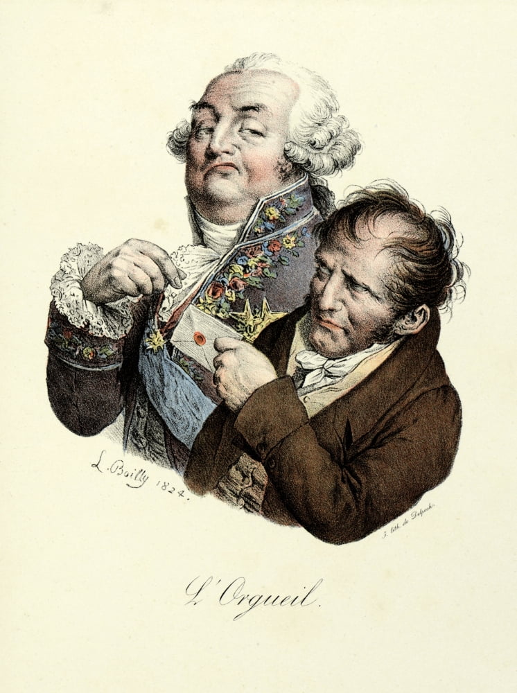 Louis Leopold Boilly (1761-1845) French School Canvas Art - (24 x 36)