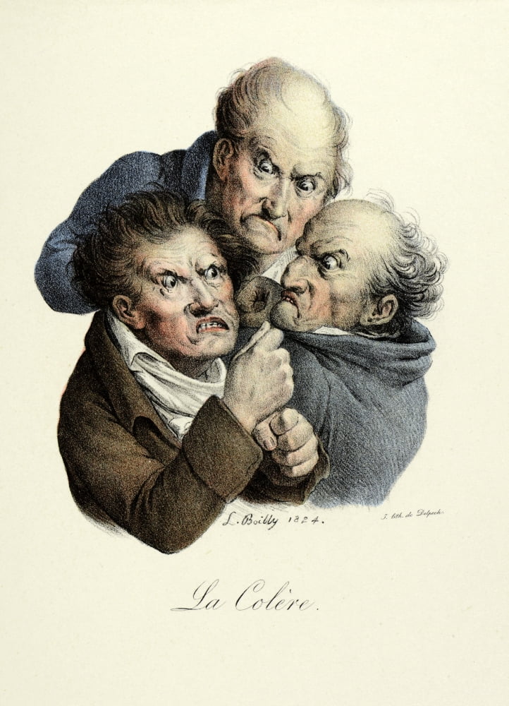 Louis Leopold Boilly (1761-1845) French School Canvas Art - (24 x 36)