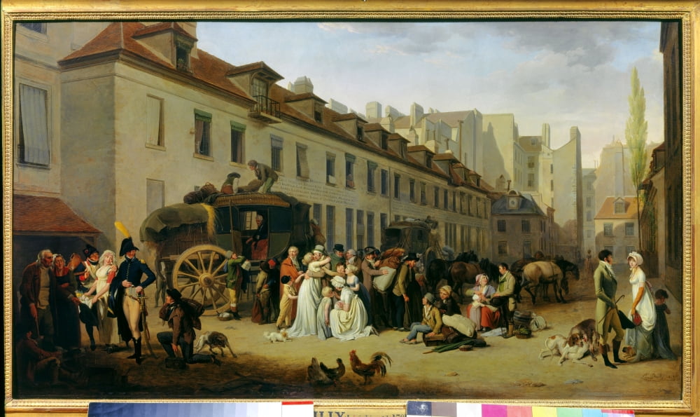 Louis Leopold Boilly (1761-1845) French School Canvas Art -  (36 x 24)