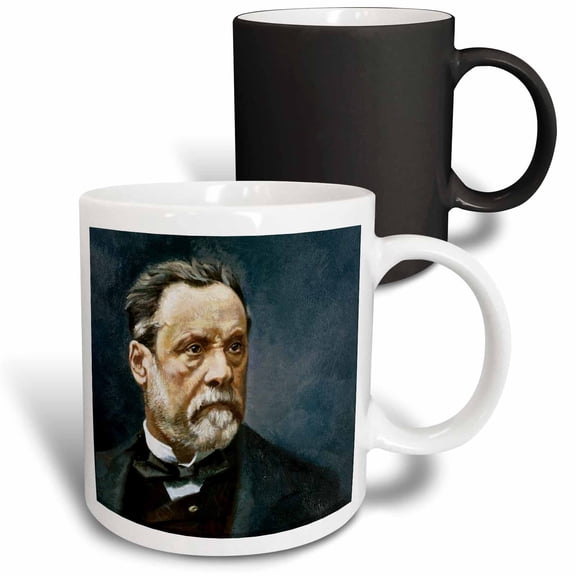 3drose, Louis Pasteur, French Biologist, Engraving - Hi13 Pri0281 - Prisma, 11oz Magic Transforming Mug