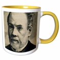 thumbnail image 1 of 3drose, Louis Pasteur, French Chemist, Engraving - Hi13 Pri0388 - Prisma, 11oz Two-tone Yellow Mug, 1 of 6