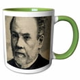 thumbnail image 1 of 3drose, Louis Pasteur, French Chemist, Engraving - Hi13 Pri0388 - Prisma, 15oz Two-tone Green Mug, 1 of 6