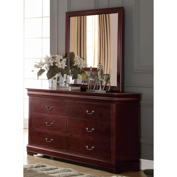 Louis Philippe Cherry Finish Dresser