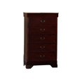 thumbnail image 1 of Louis Philippe Style Casual Chest, Cherry, 1 of 2