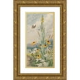 thumbnail image 1 of Louis Prang 14x24 Gold Ornate Framed and Double Matted Museum Art Print Titled - Flowers of the Meadow (ca. 1861-1897), 1 of 4