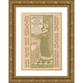 thumbnail image 1 of Louis Rhead 17x24 Gold Ornate Framed and Double Matted Museum Art Print Titled - James Pyle's Pearline Washing Compund (1896), 1 of 4