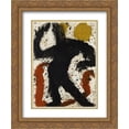 thumbnail image 1 of Louis Soutter 2x Matted 20x24 Gold Ornate Framed Art Print 'Le Heros', 1 of 2