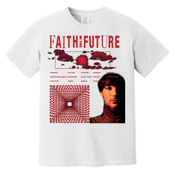 Louis Tomlinson Faith In The Future Tour 2022 Music Fan Comfort Color T-Shirt