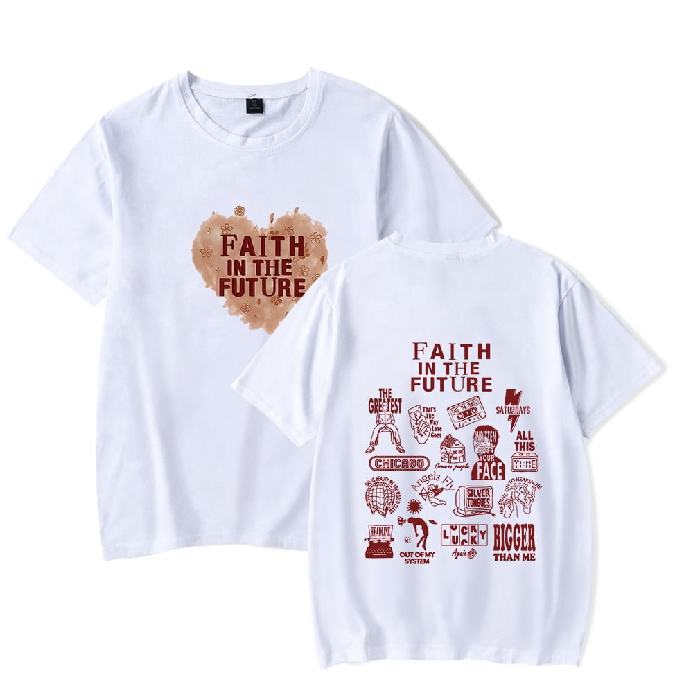 Louis Tomlinson Faith In The Future World Tour White T Shirt