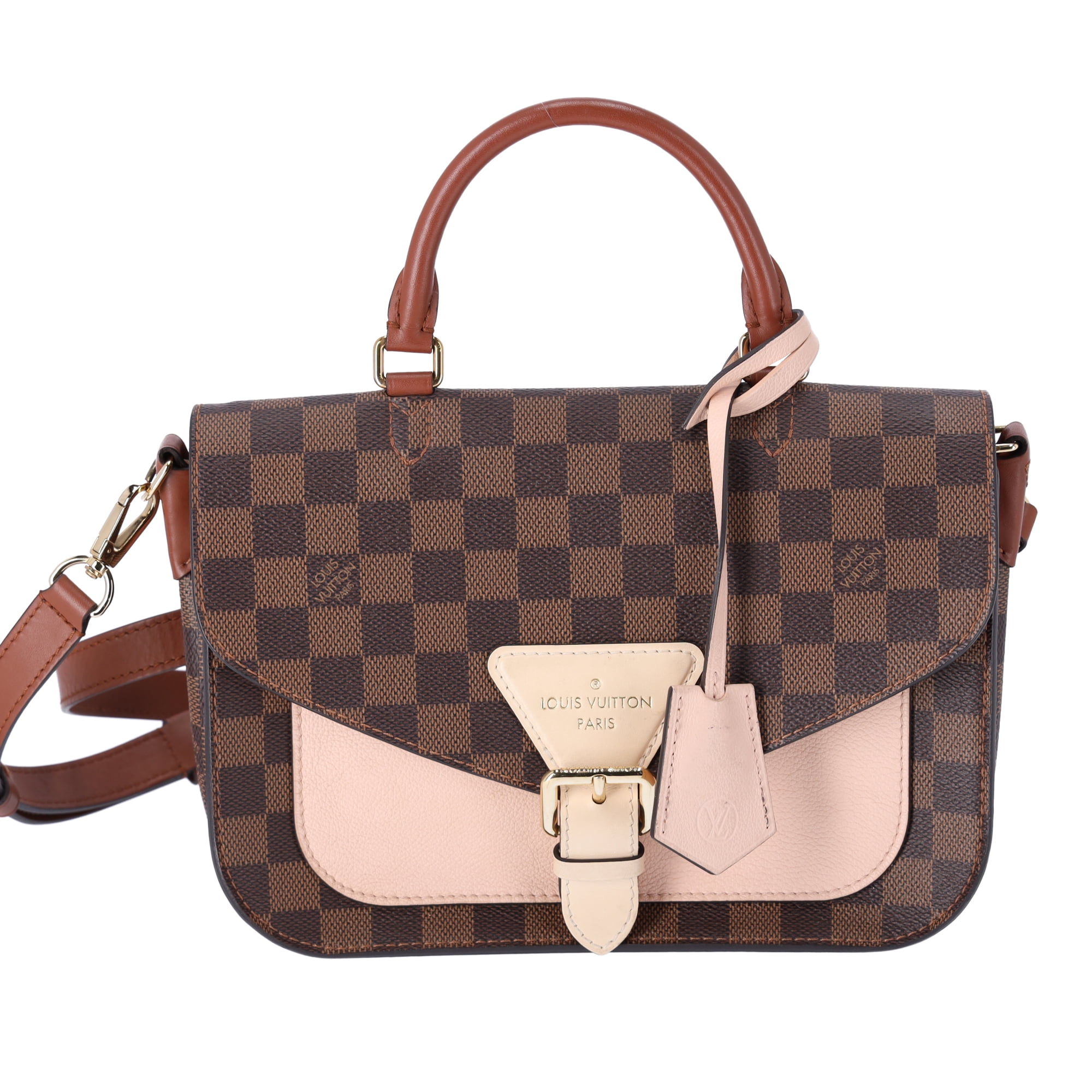 Louis Vuitton Beaumarchais Top Handle Bag Handbag Brown Damier 