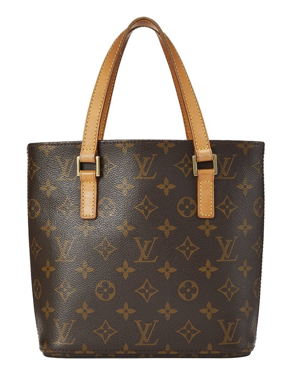 Brown Monogram Coated Canvas & Vachetta Leather Vavin PM