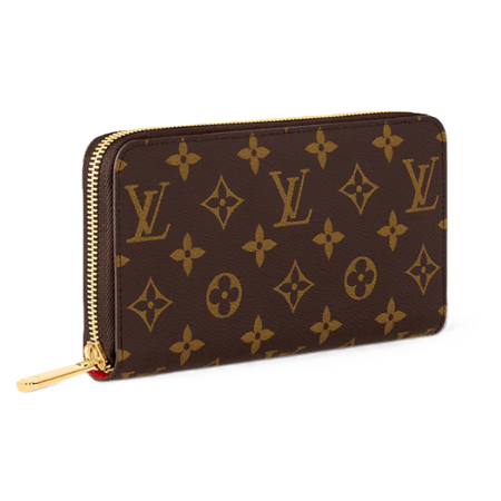 Louis Vuitton Brown Monogram Zippy Wallet M42616