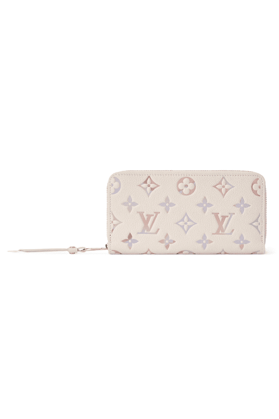 Monogram Empreinte Zippy Wallet White M25594