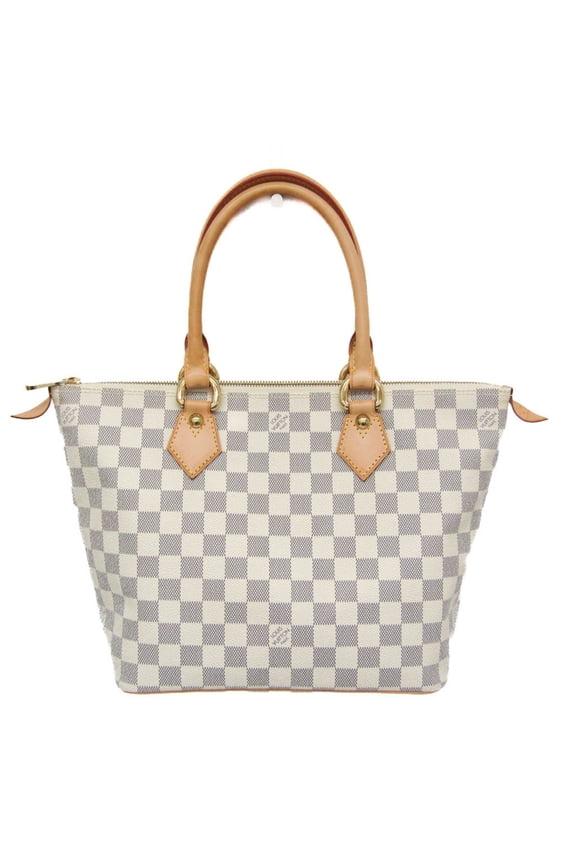 Pre-Owned Louis Vuitton Damier Azur Saleya PM N51186 Women's Handbag Damier Azur