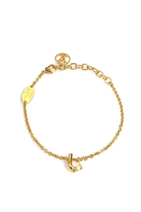 Pre-Owned Louis Vuitton LOUIS VUITTON Bracelet LV&ME J Metal Gold Women's M67167 r11344k