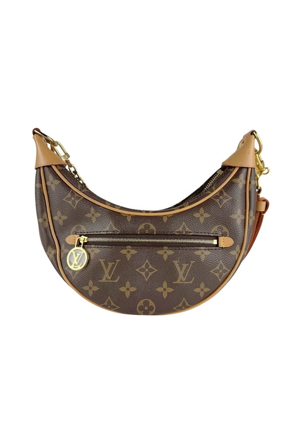 Pre-Owned Louis Vuitton LOUIS VUITTON Shoulder Bag Monogram Loop Canvas Brown Women's M81098...