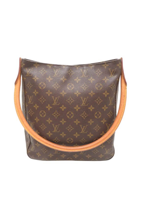 Pre-Owned Louis Vuitton Looping GM Women's Shoulder Bag M51145 (Discontinued) Monogram Brown