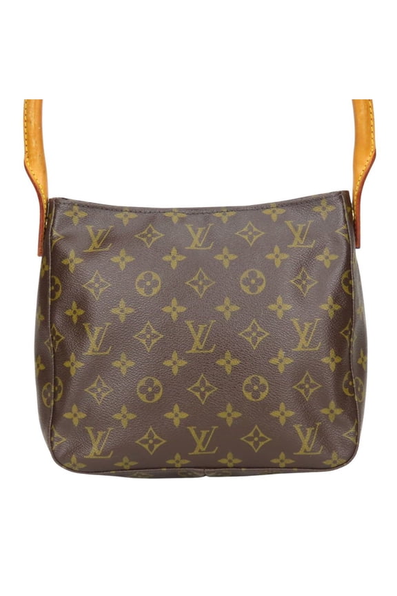 Pre-Owned Louis Vuitton Looping MM Shoulder Bag M51146 Monogram Brown Women's LOUIS VUITTON
