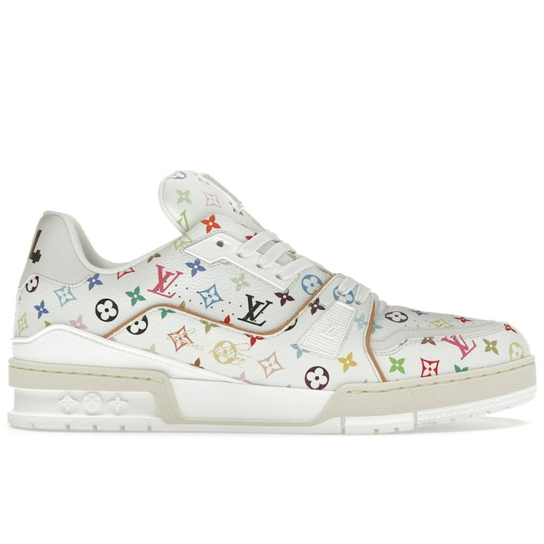 Louis Vuitton Men's LV Trainer Takashi Murakami White, from