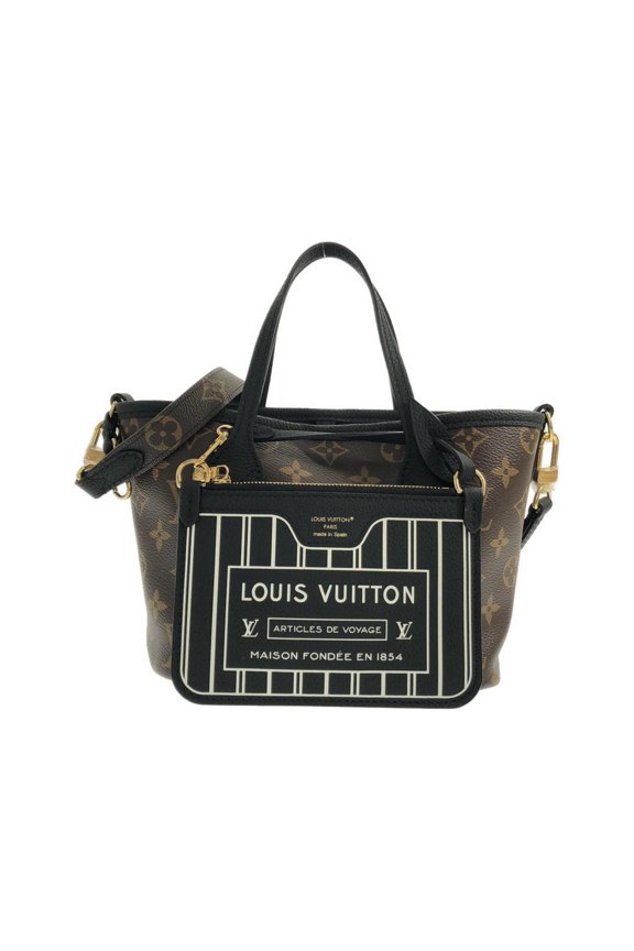 Pre-Owned Louis Vuitton Monogram Neverfull Inside Out BB M28347 Handbag