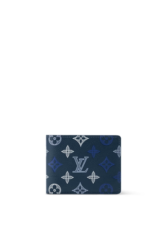 Monogram Shadow Blue Wallet M29137