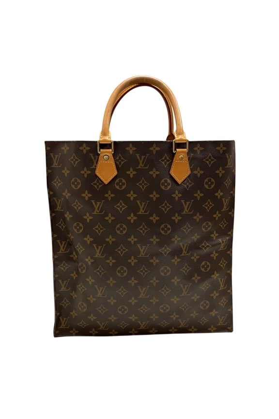 Pre-Owned Louis Vuitton Sac Plat Tote Bag, Monogram Canvas, M51140