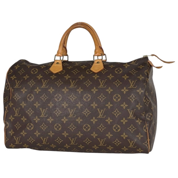 Pre-Owned Louis Vuitton Speedy 40 Handbag Boston Bag Monogram Brown M41522 Women's