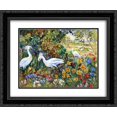 thumbnail image 1 of Louis Wain 2x Matted 24x20 Black Ornate Framed Art Print 'THE BEAUTIFUL LAND', 1 of 2